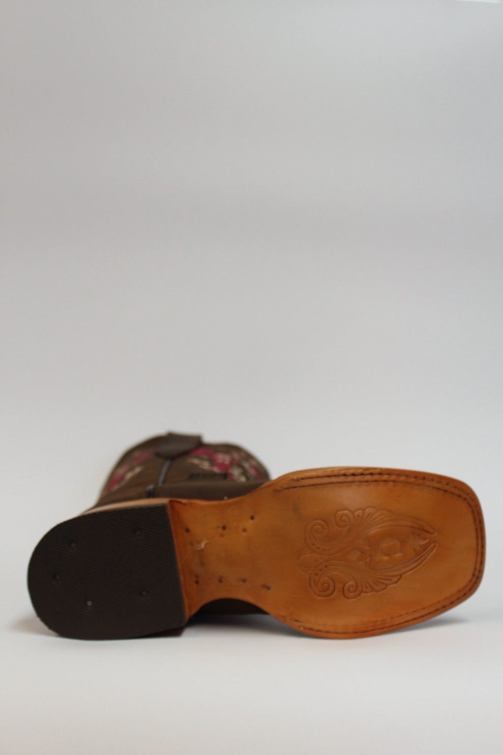 Cuatrero Boots Women's Texas Choco Cherry Blossom