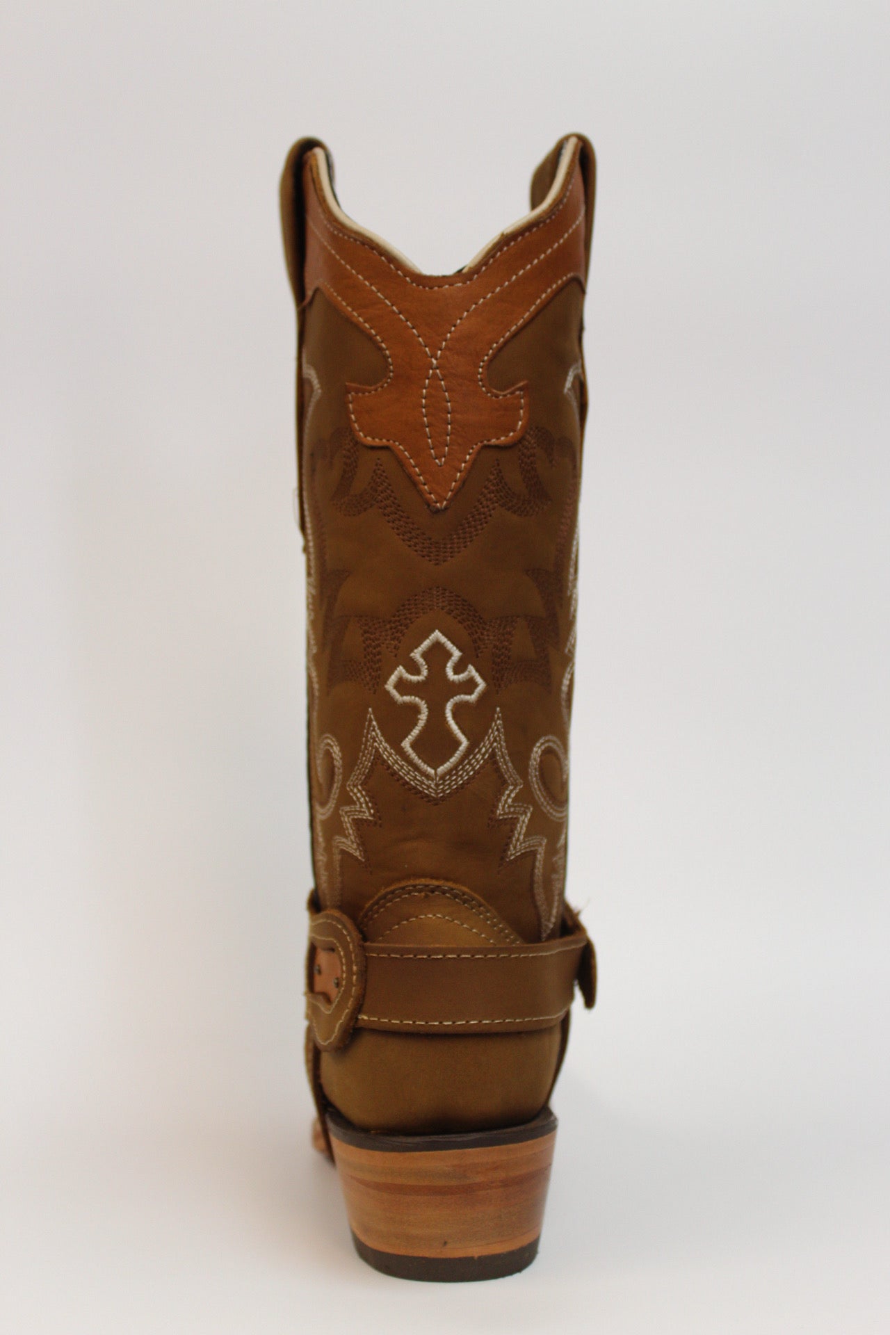 Cuatrero Boots Women's Rodeo Cross Copper Orix