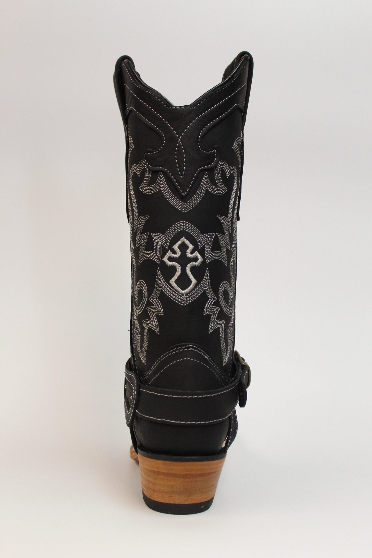 Cuatrero Boots Women's Rodeo Cross Black