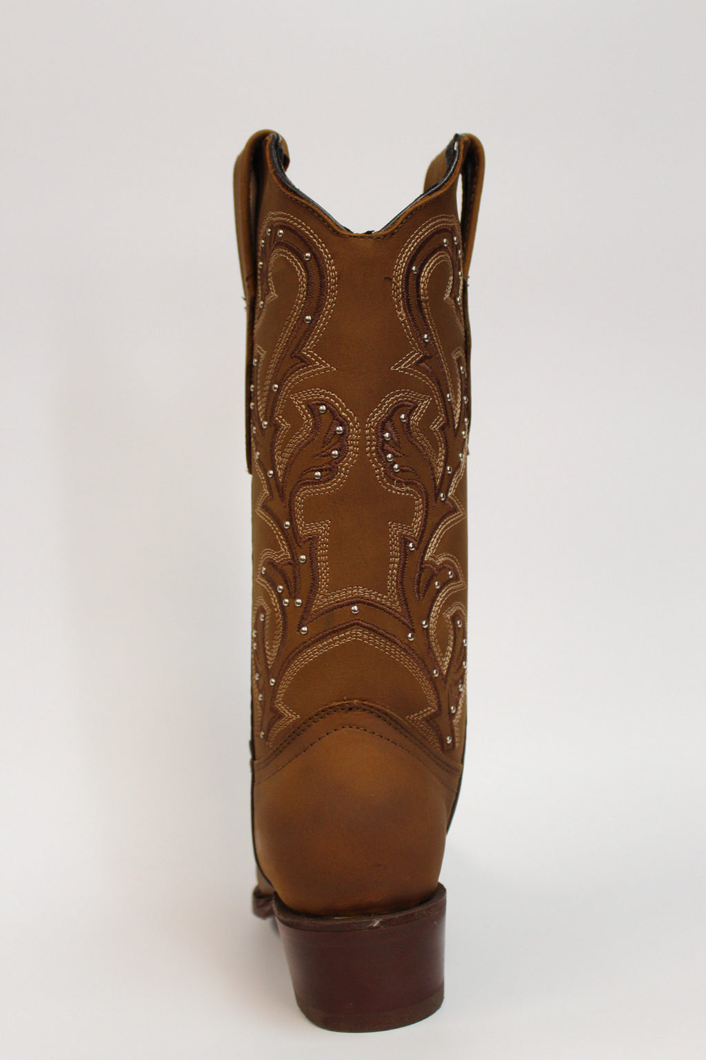 Cuatrero Boots Women's Cowgirl Decorative Studs Copper