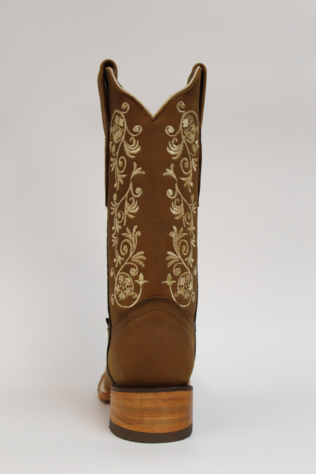 Cuatrero Boots Women's Texas Flowers Copper