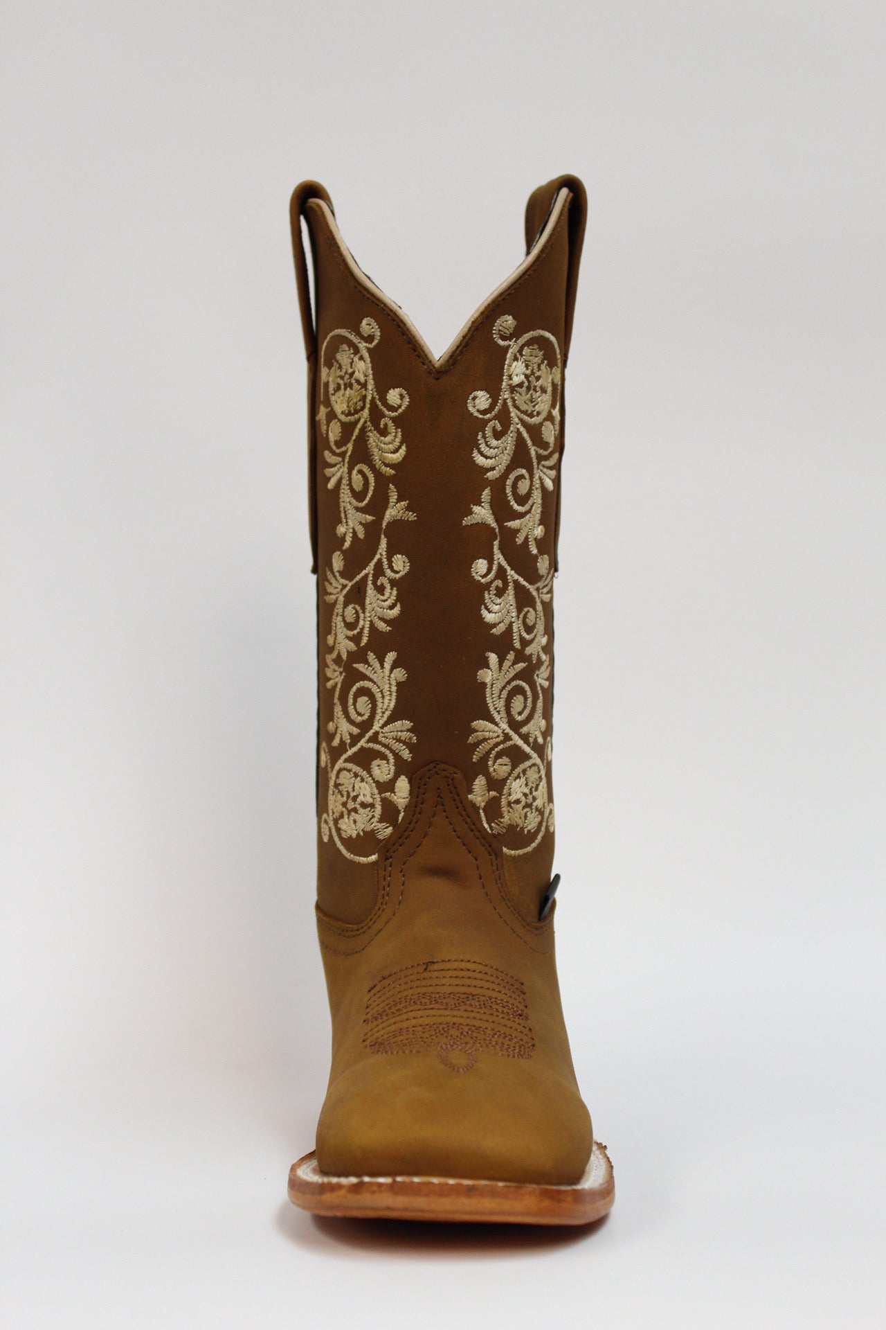 Cuatrero Boots Women's Texas Flowers Copper
