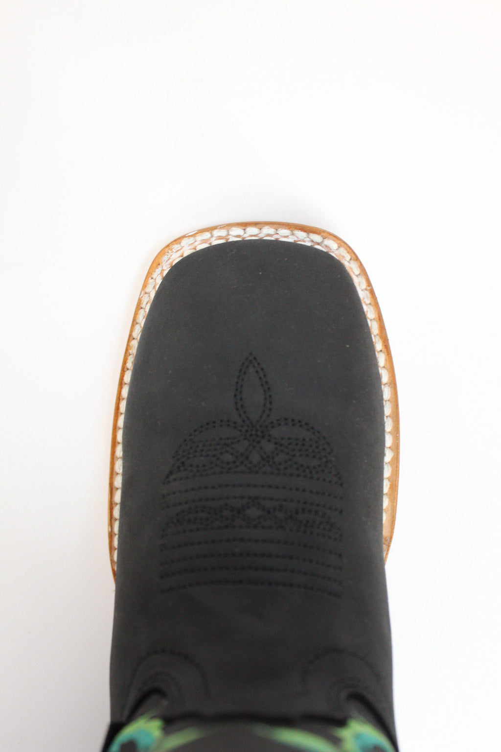 Cuatrero Boots Women's Texas Roses Black