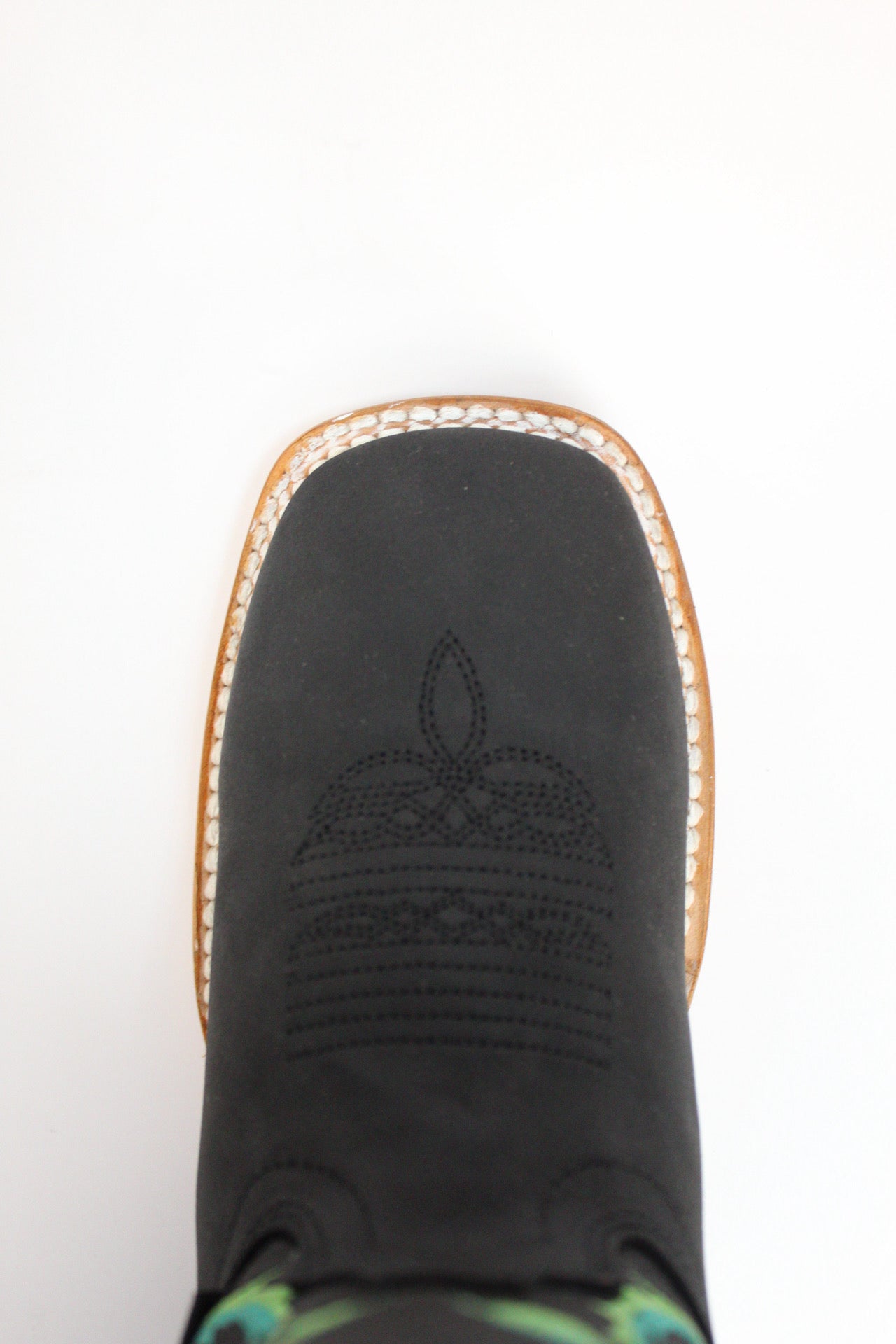 Cuatrero Boots Women's Texas Roses Black