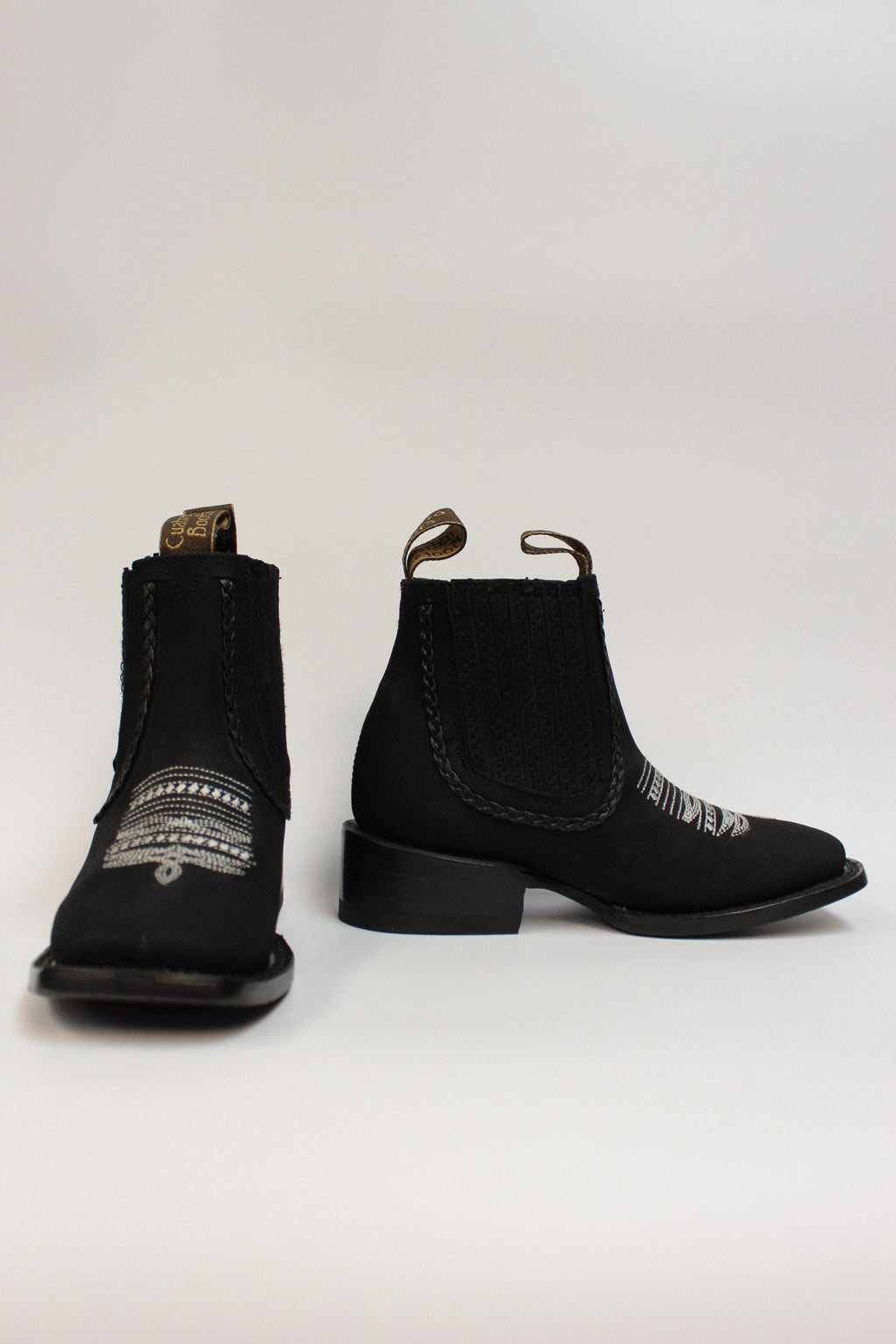 Cuatrero Boots Women's Texas Ankle Boot Black