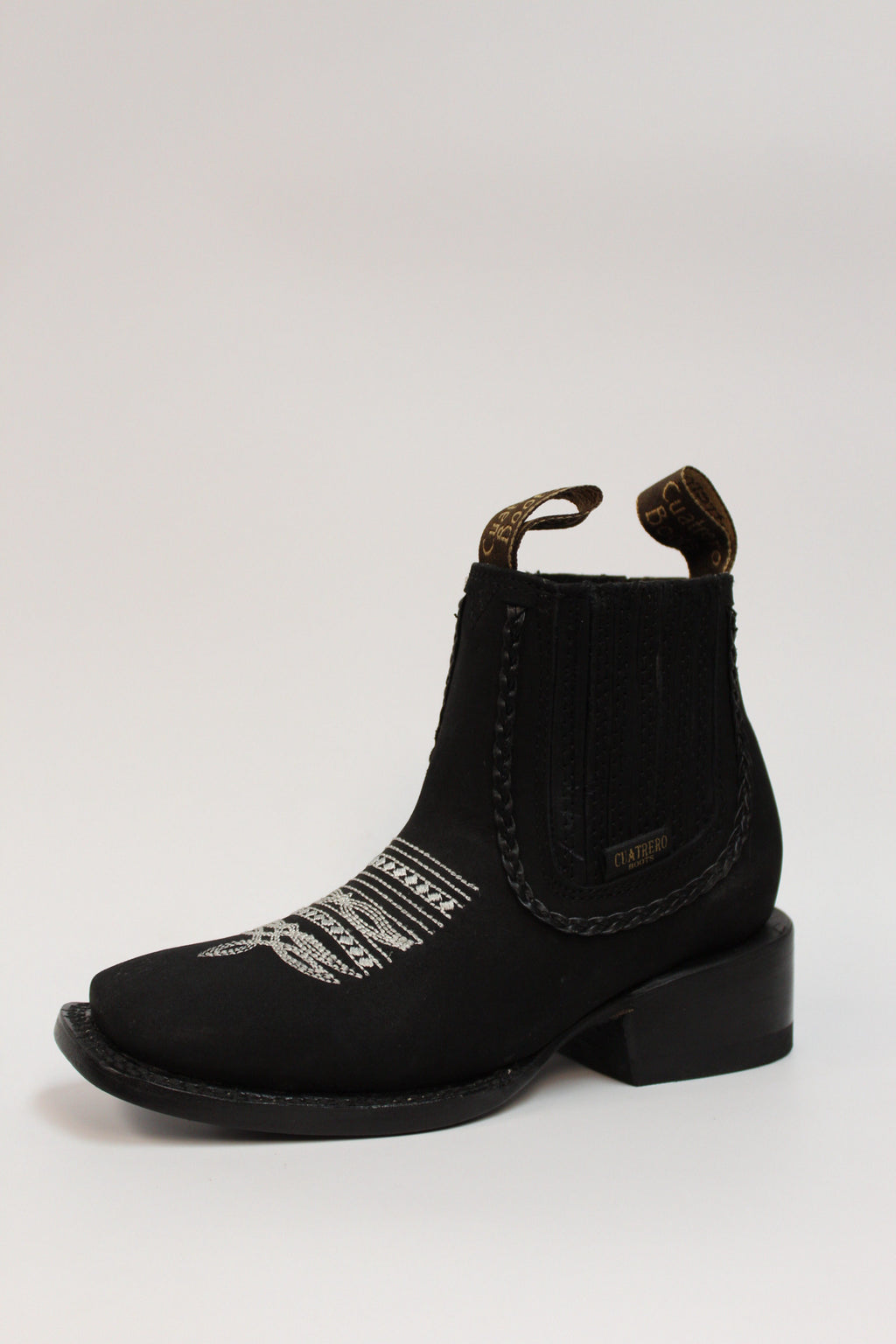 Cuatrero Boots Women's Texas Ankle Boot Black