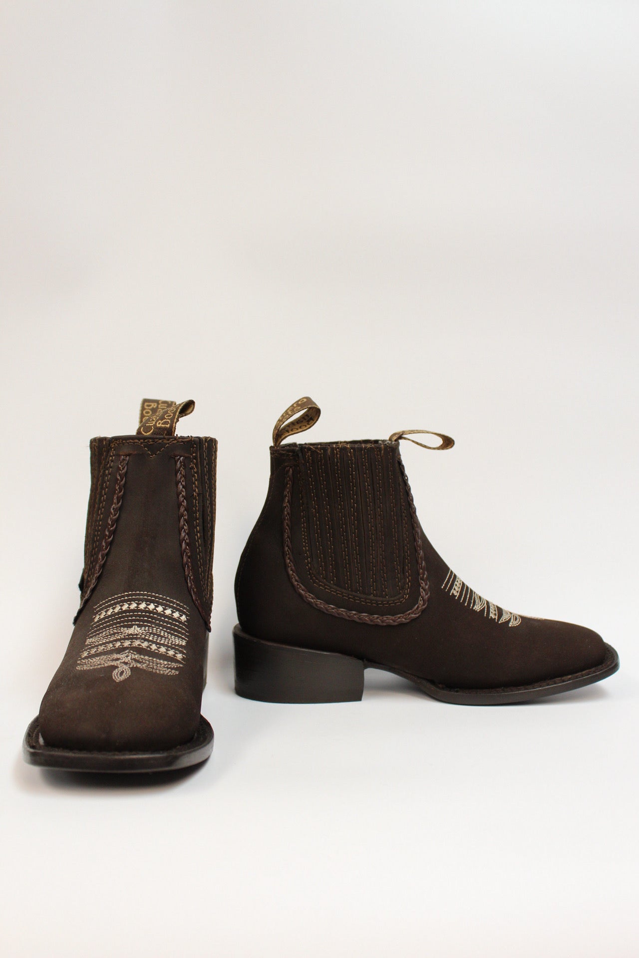 Cuatrero Boots Women's Texas Ankle Boot Choco