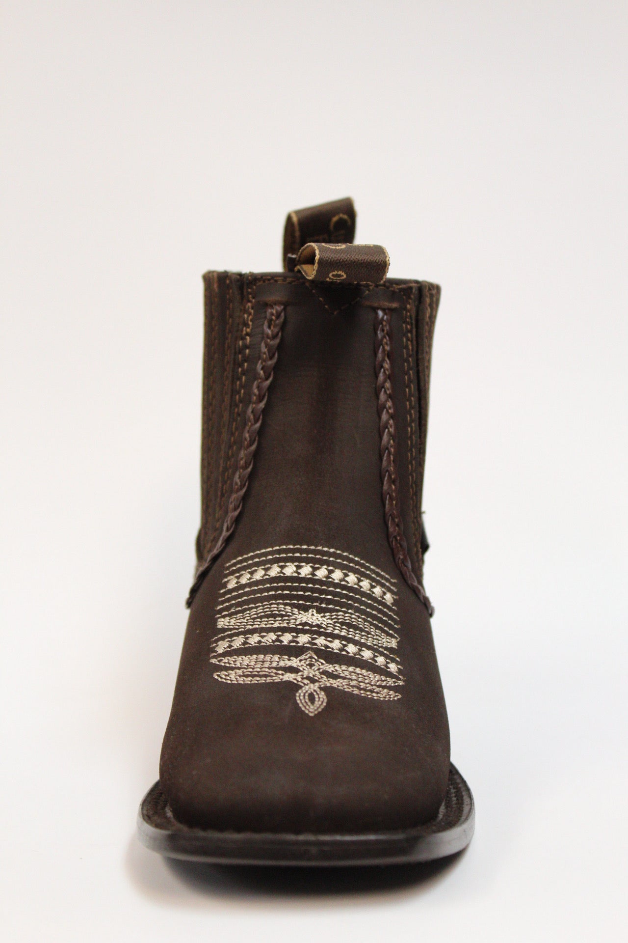 Cuatrero Boots Women's Texas Ankle Boot Choco