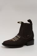 Cuatrero Boots Women's Texas Ankle Boot Choco